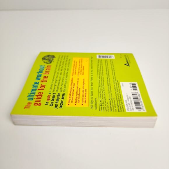 365 Ways to Boost Your Brain Power by Carolyn Dean Health Advice Paperback Book - Picture 4 of 4
